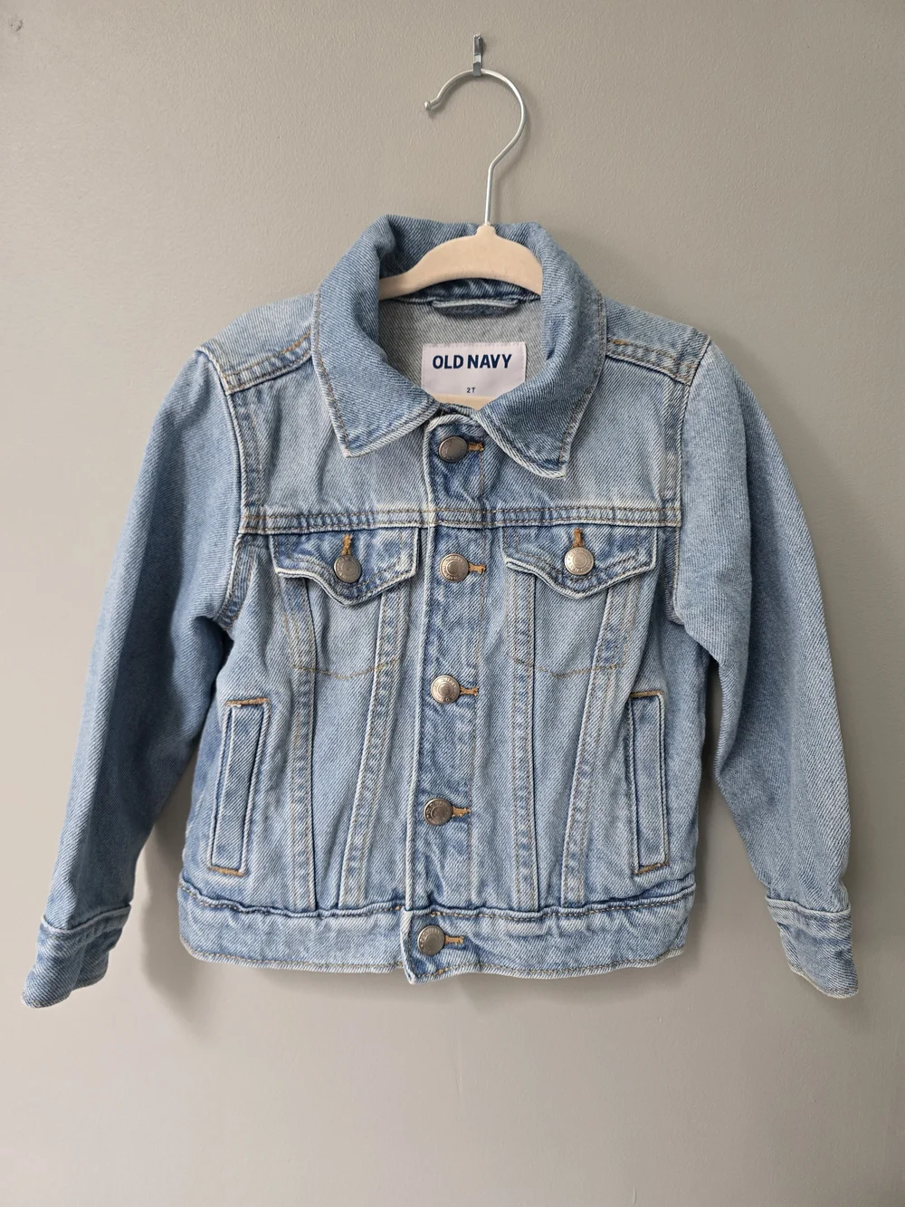 Old Navy Light Blue Denim Jacket 2T